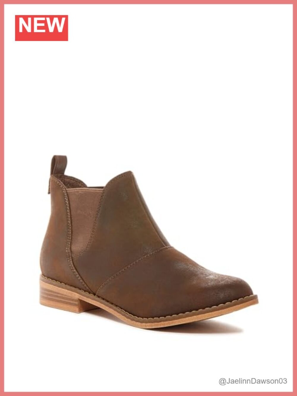 Rocket Dog Women's Maylon Chelsea Ankle Bootie, Elastic Stretch Side Panels,